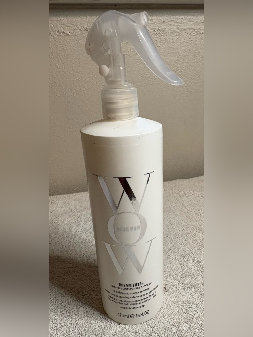 Color Wow Dream Filter Pre-shampoo Mineral Remover 16 oz w/ Trigger NEW